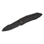 We Knife Company GTC Solid SLT Frame Lock Flipper Knife 3.88 CPM-20CV  Polished Bead Blast Modified Spear Point Blade, Polished Bead Blasted  Integral Titanium Handle - KnifeCenter - WE22028-2