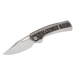 WE Knives RekkeR 20CV Frame Lock Knife Blue Diamond Titanium WE22010G-4