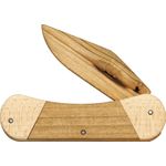 Jameson Woodworks JJ's Trapper Wooden Pocket Knife Kit Gift Box/Tin -  KnifeCenter - JJ2