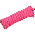 Atwood Rope 550 Paracord, Black/Hot Pink Diamonds, 100 Feet