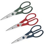 Set of 3 Shears — All-Purpose Shears, Deluxe Poultry Shears & Bent Shears