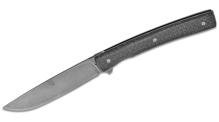 Brad Zinker Custom FR Slim Stretched Liner Lock Flipper Knife 3.7