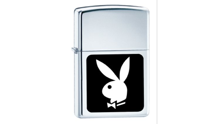 Zippo® Playboy Bunny, Black/White - KnifeCenter - ZIP250PB107