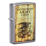 Zippo lighter PIPE Soldiers American Barbwire Limited Edition HP Chrome  RARE