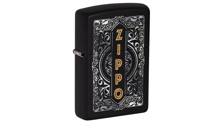 Custom Printed Zippo® Windproof Lighters Black Matte