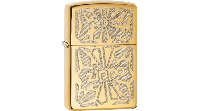 Classic High Polish Brass Windproof Lighter