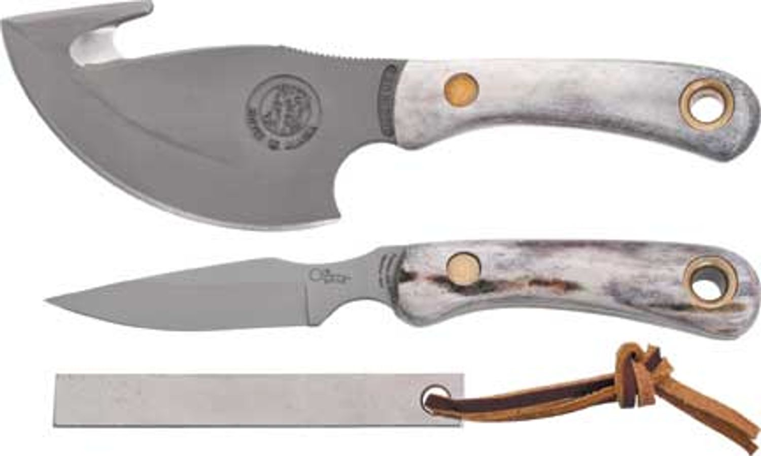 Knives of Alaska Light Hunter Combination Fixed Blade Hunting Knife