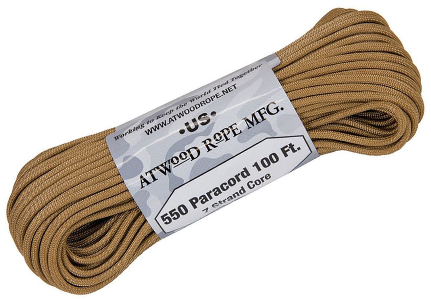 550 Paracord - Tan – Atwood Rope MFG
