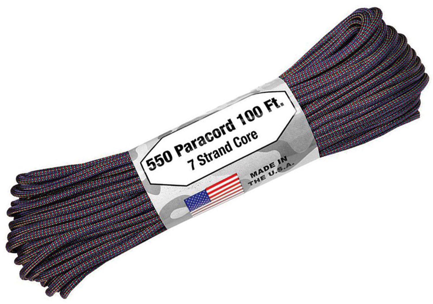 Atwood Rope Color Changing 550 Paracord, Phazer, 100 Feet
