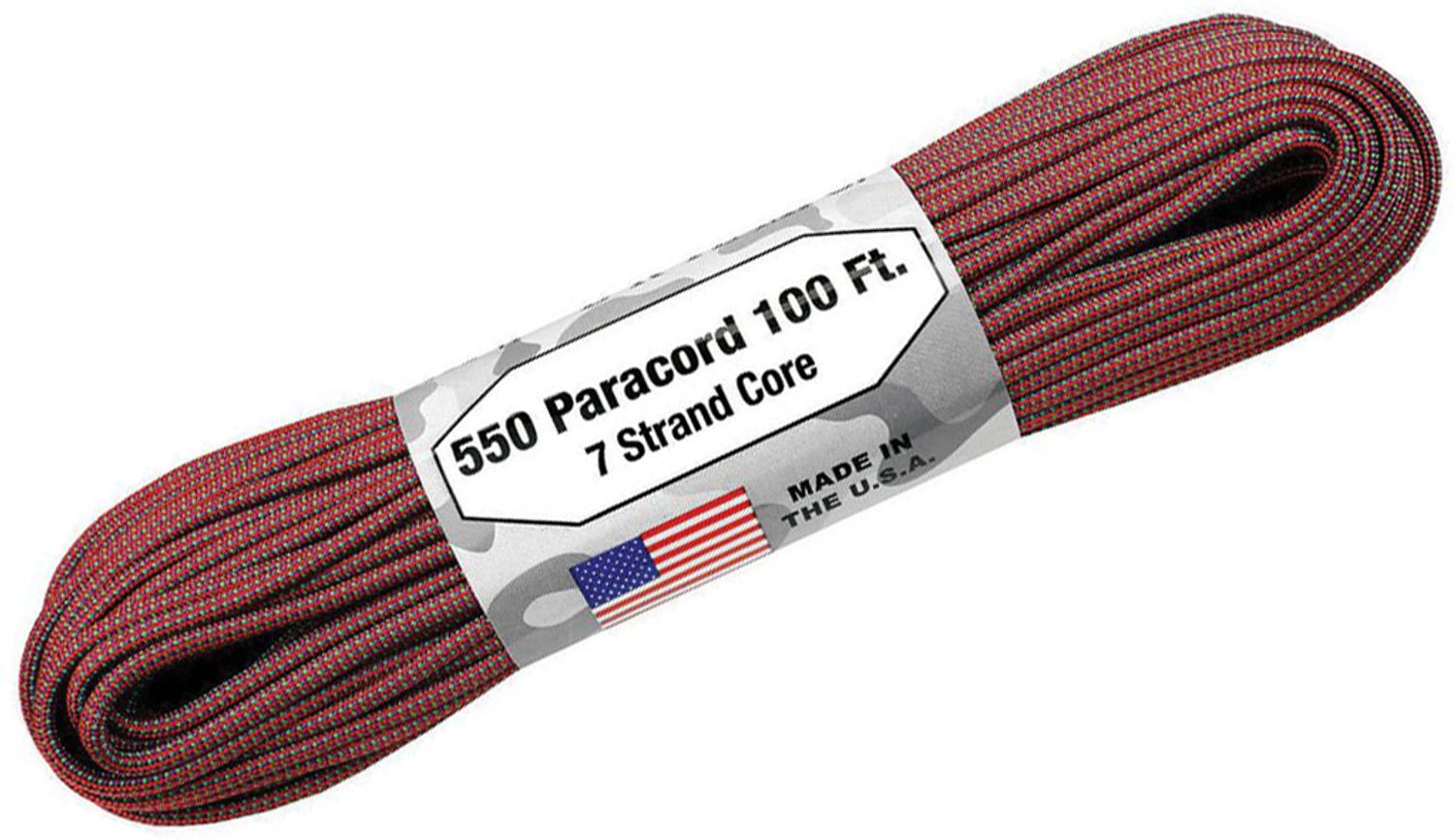 Atwood Rope Color Changing 550 Paracord, Dragon Fruit, 100 Feet -  KnifeCenter - RG1297H