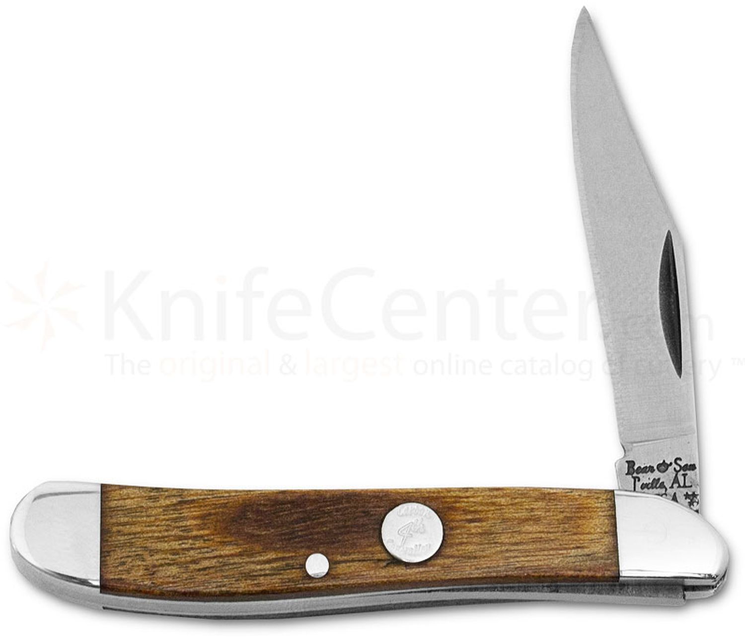Bear & Son 3 7/8 Stag Delrin Large Stockman Knife SD47