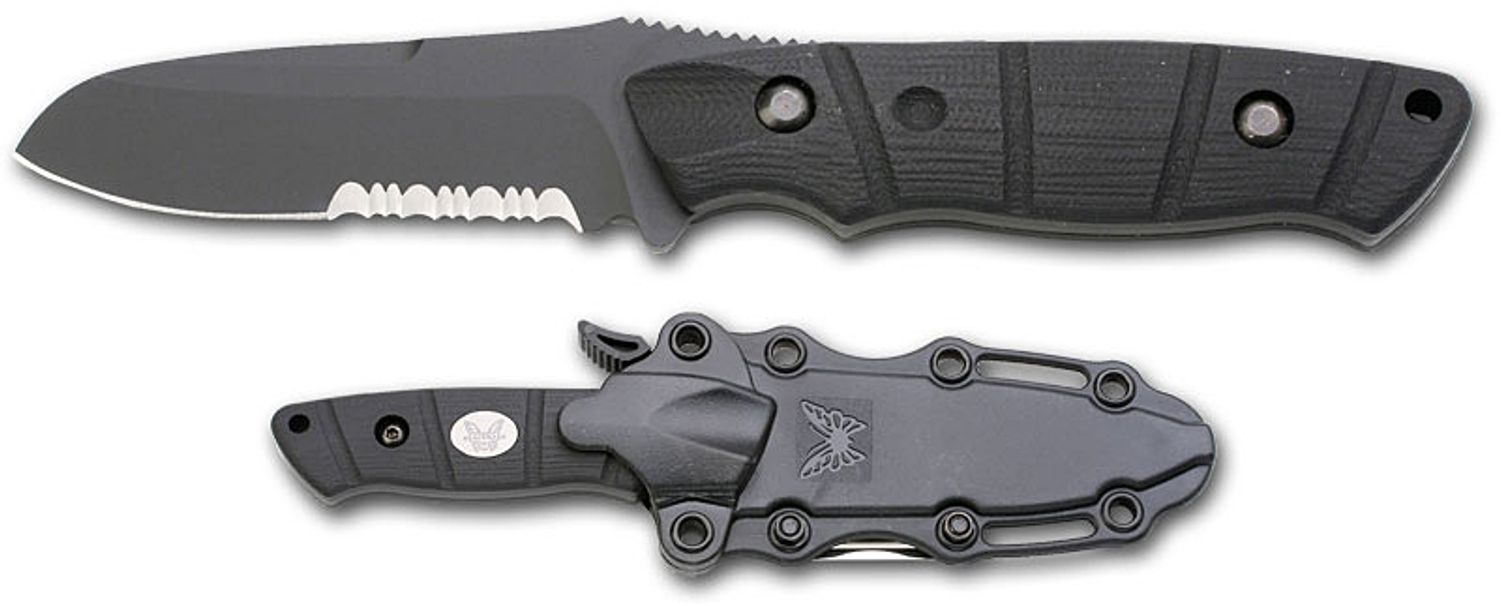 Benchmade Dive Knife X15 Steel Black 3.23