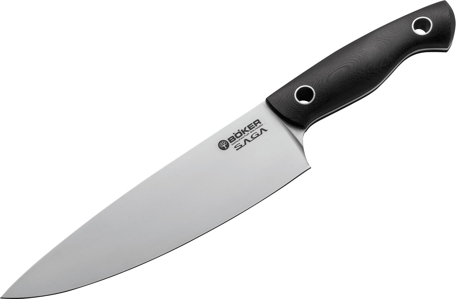 Boker Forge Chefs Knife with 7 1/8 in. Blade, Black