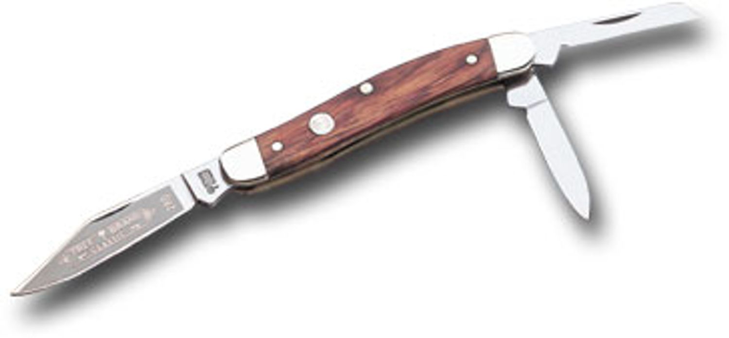 Boker Rosewood Deluxe Whittler 2 1/2 blade - KnifeCenter - BO280 -  Discontinued