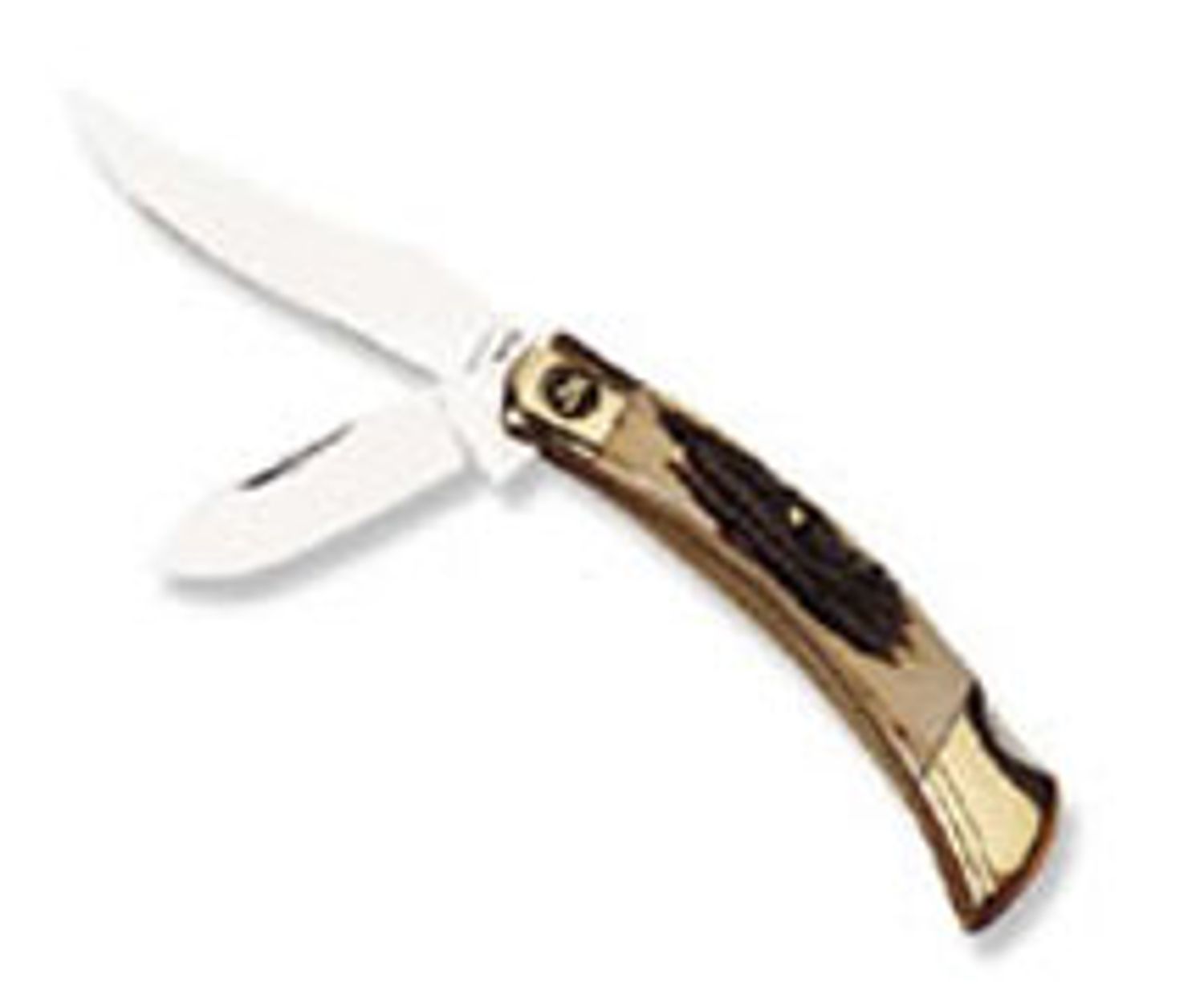 Browning Traditional Two Blade Fish & Bird Folder 3-1/2 closed