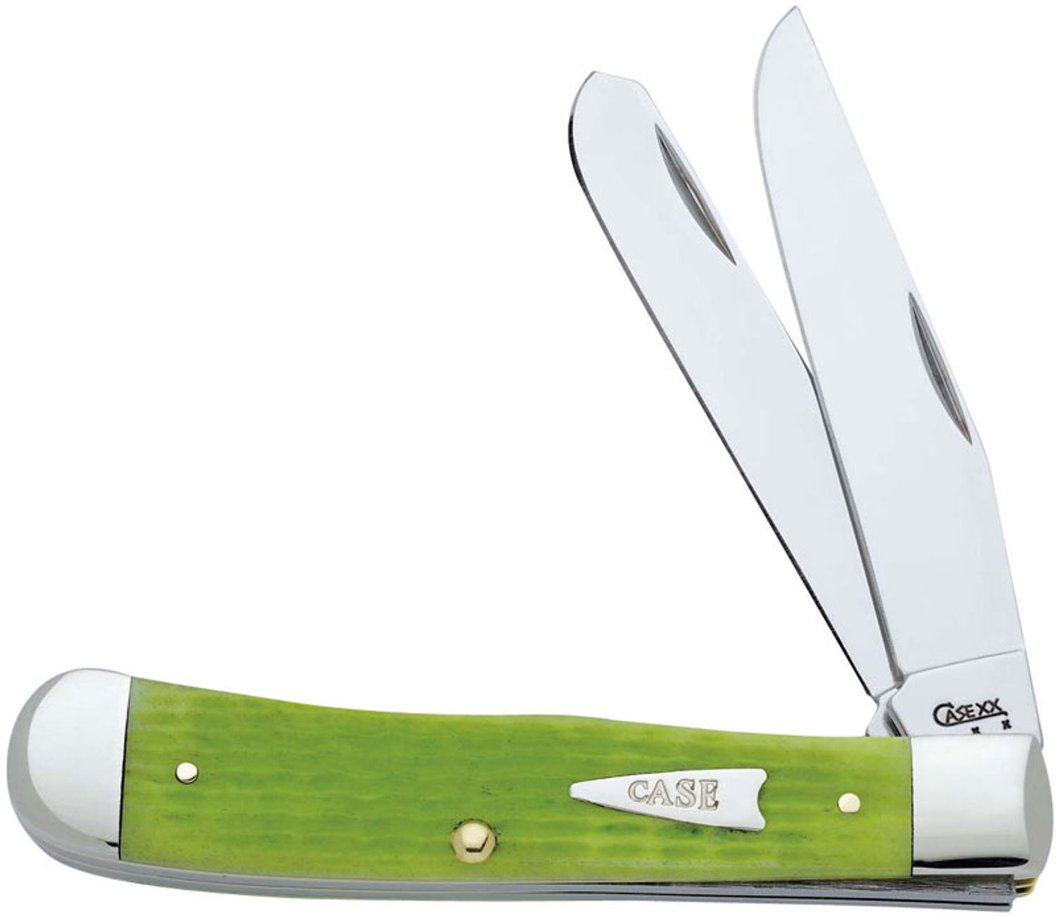 Case Key Lime Bone Trapper 4-1/8 Closed (6254 SS) - KnifeCenter - CA9114 -  Discontinued