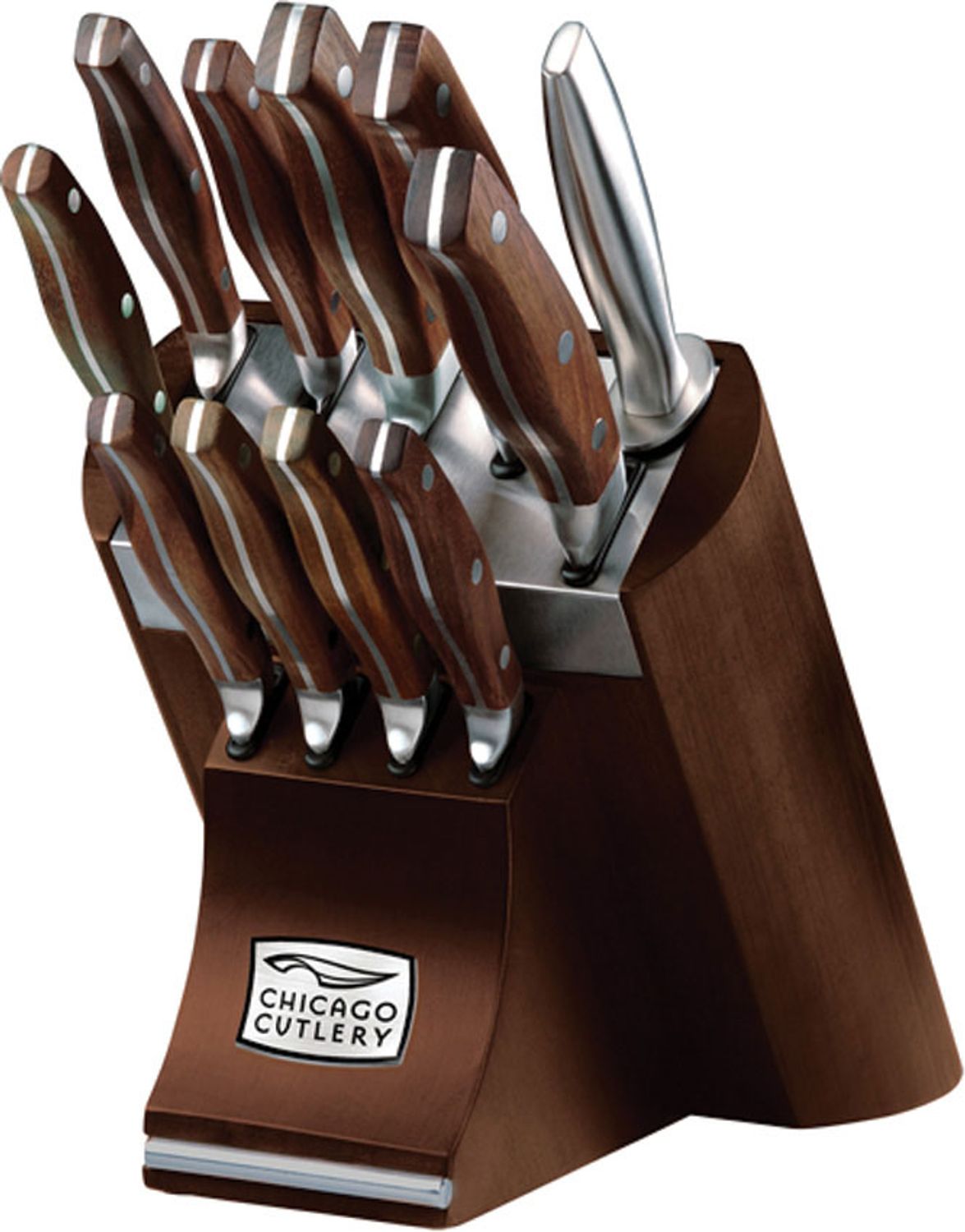 Chicago Cutlery 75th Anniversary Collection 12 Piece Kitchen Knife Block Set  for Sale in Chicago, IL - OfferUp