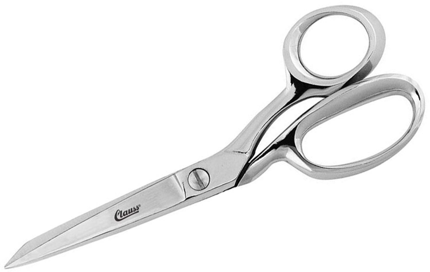 Clauss 10720 Shears,Bent,8 in. L,Hot Forged Steel