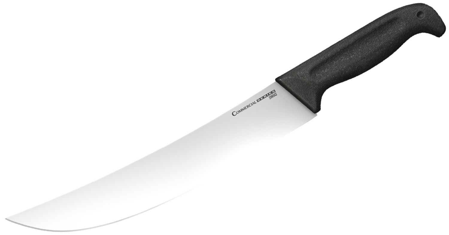 Cold Steel Commercial Series Butcher Knife (8.00 Satin) 20VBKZ - Blade HQ