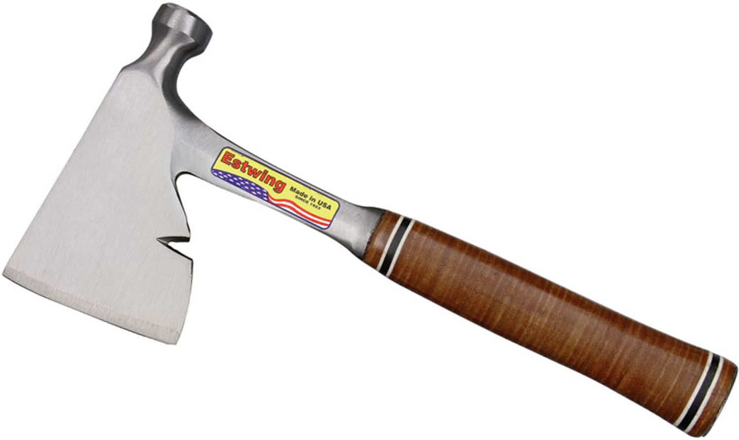 Långiver Bogholder brugervejledning Estwing Carpenter's Hatchet 13" Overall, Leather Grip Handle (E2H) -  KnifeCenter