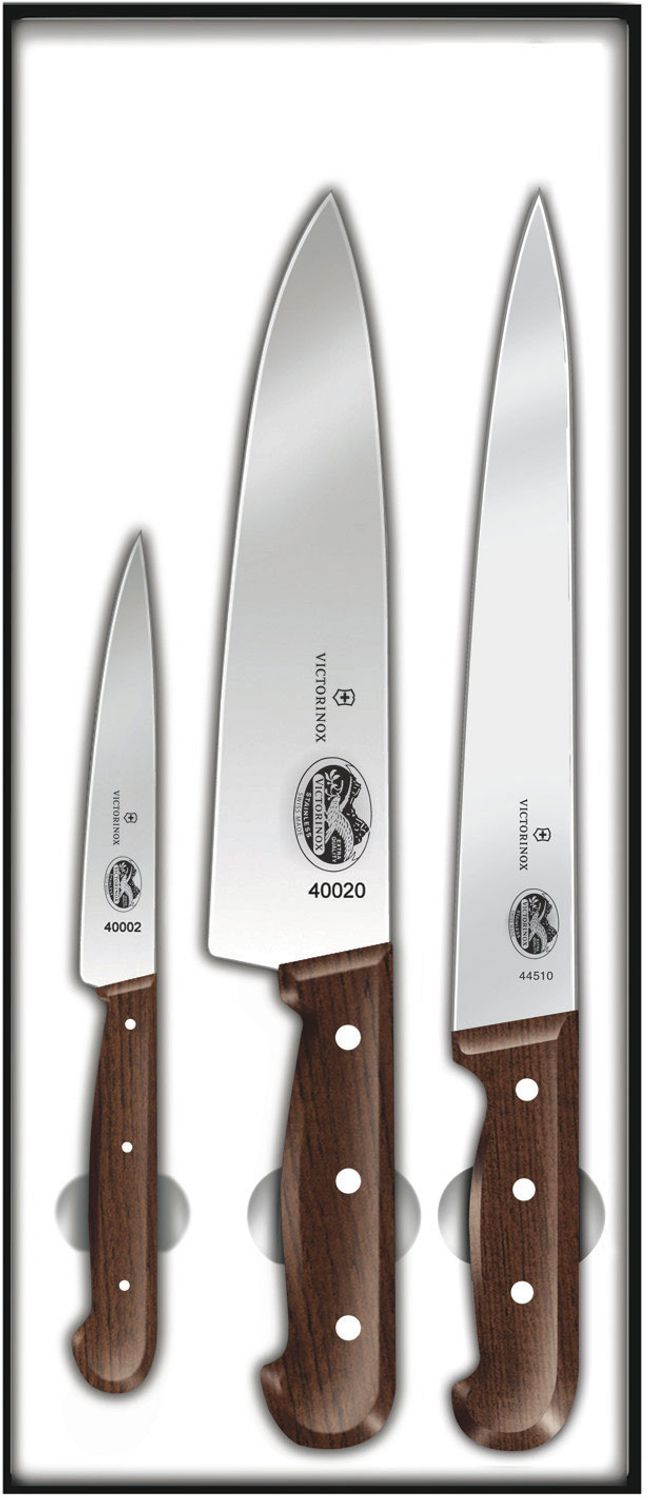 Forschner Chef's Set, 3 Piece Rosewood, FO-46057