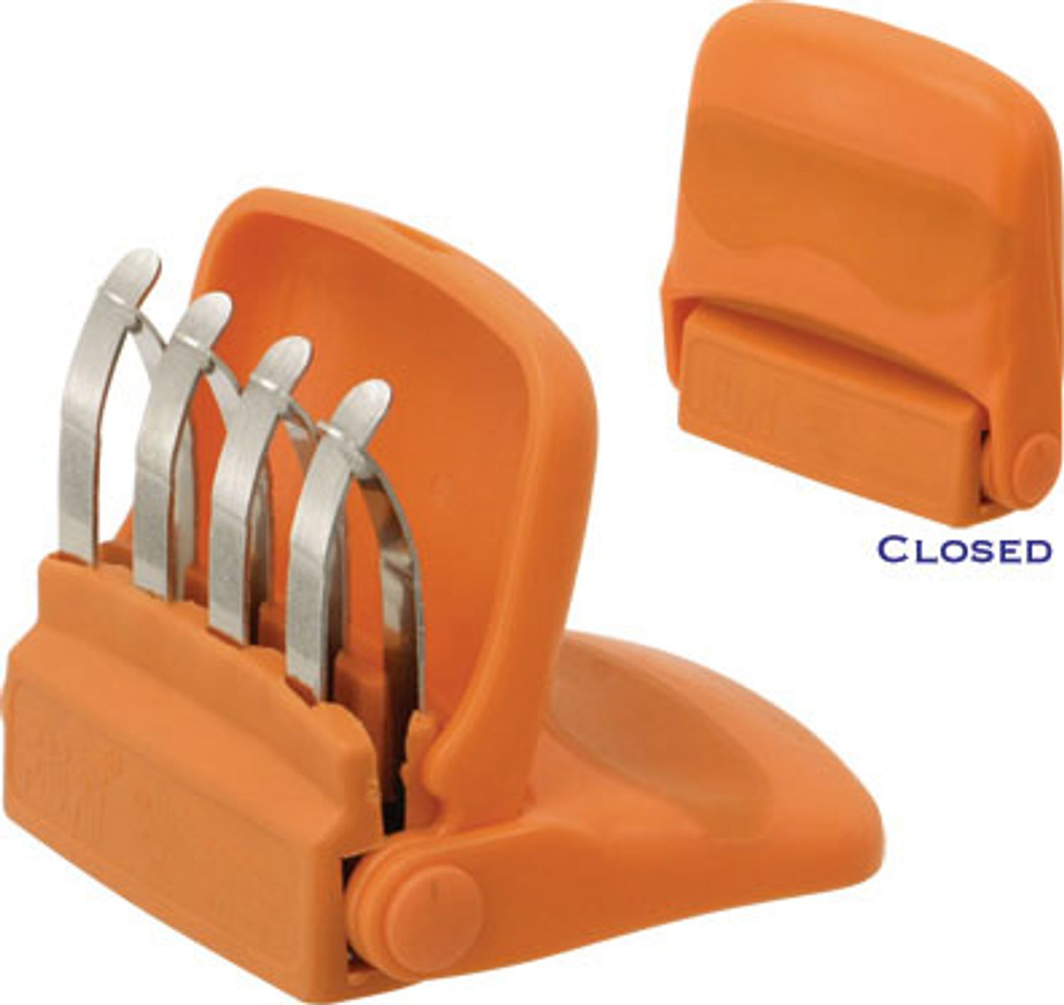 Grooved Ceramic Knife Sharpener, Red - KnifeCenter - 210855 - Discontinued