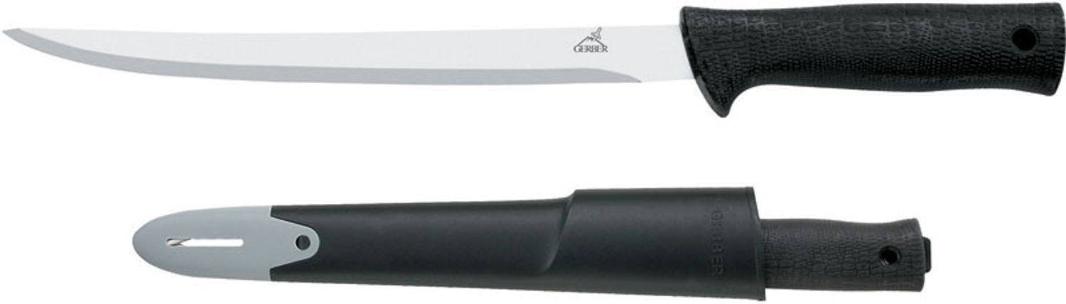 Gerber Gator Fillet Knife 4 Blade with Sheath - KnifeCenter