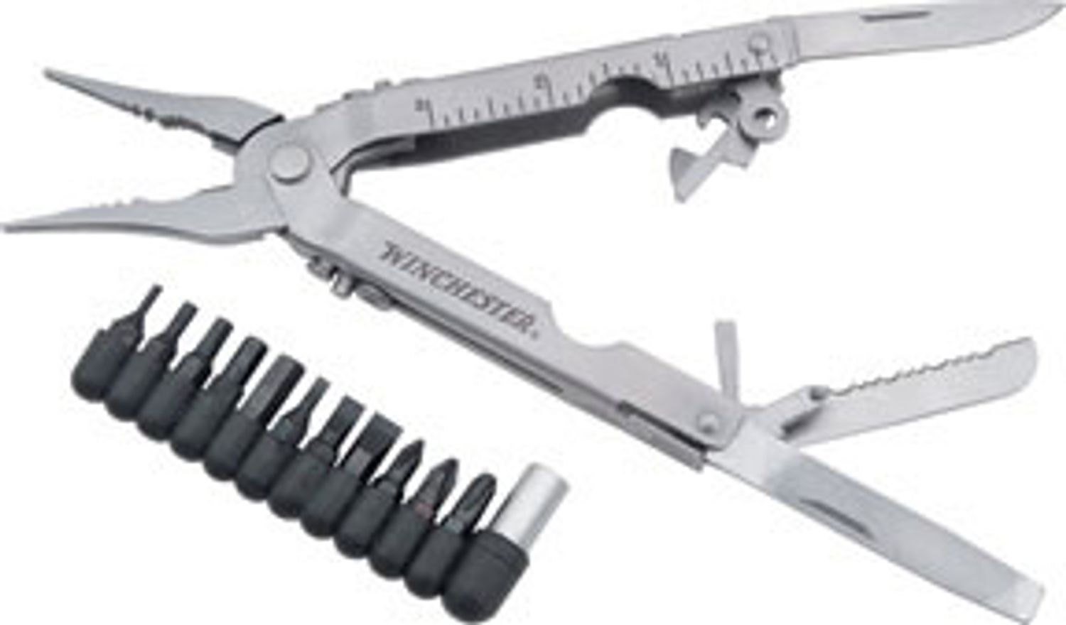 Winchester Fisherman's Multi-Tool with Tool Kit, 4-1/2 Closed -  KnifeCenter - GB49416 - Discontinued