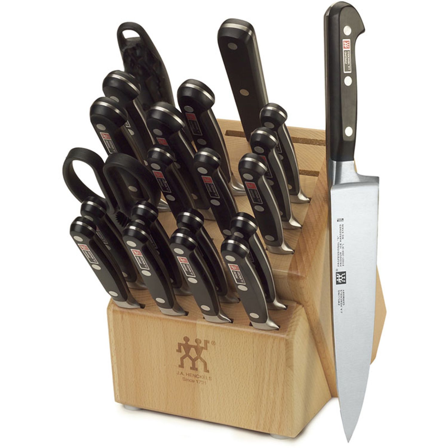 21 piece kitchen cutlery set