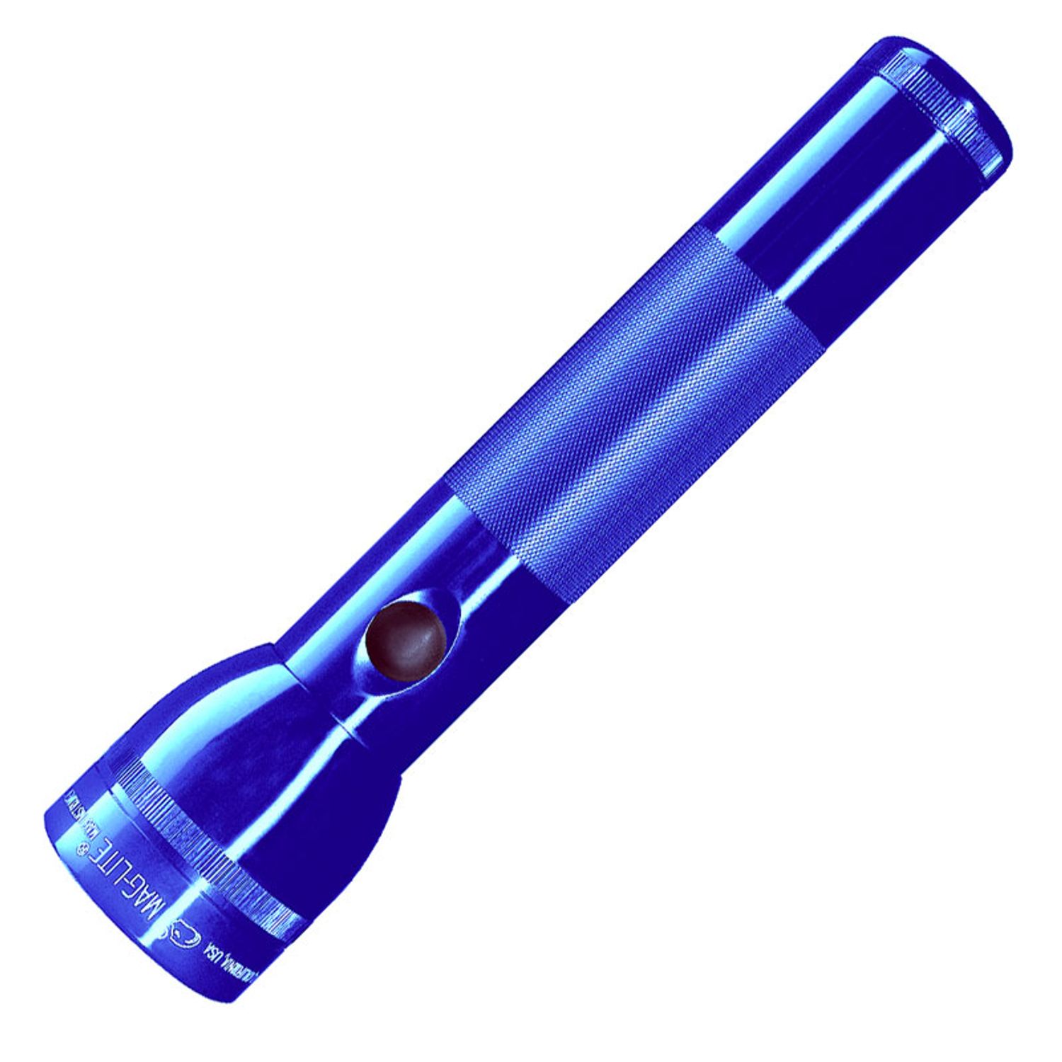 difficult to bound Road making process Maglite 2 D Cell LED Flashlight - Blue Body - KnifeCenter - ST2D116