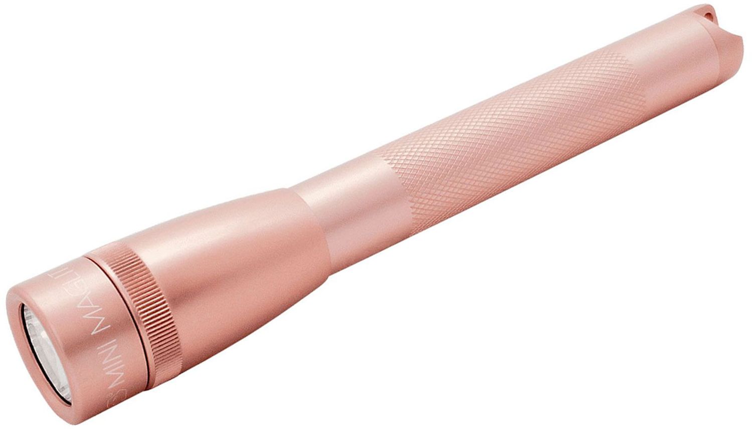 Maglite Pro LED AA Flashlight - Rose Gold Body, Nylon Sheath, 332 Max Lumens - KnifeCenter - SP2PSVH
