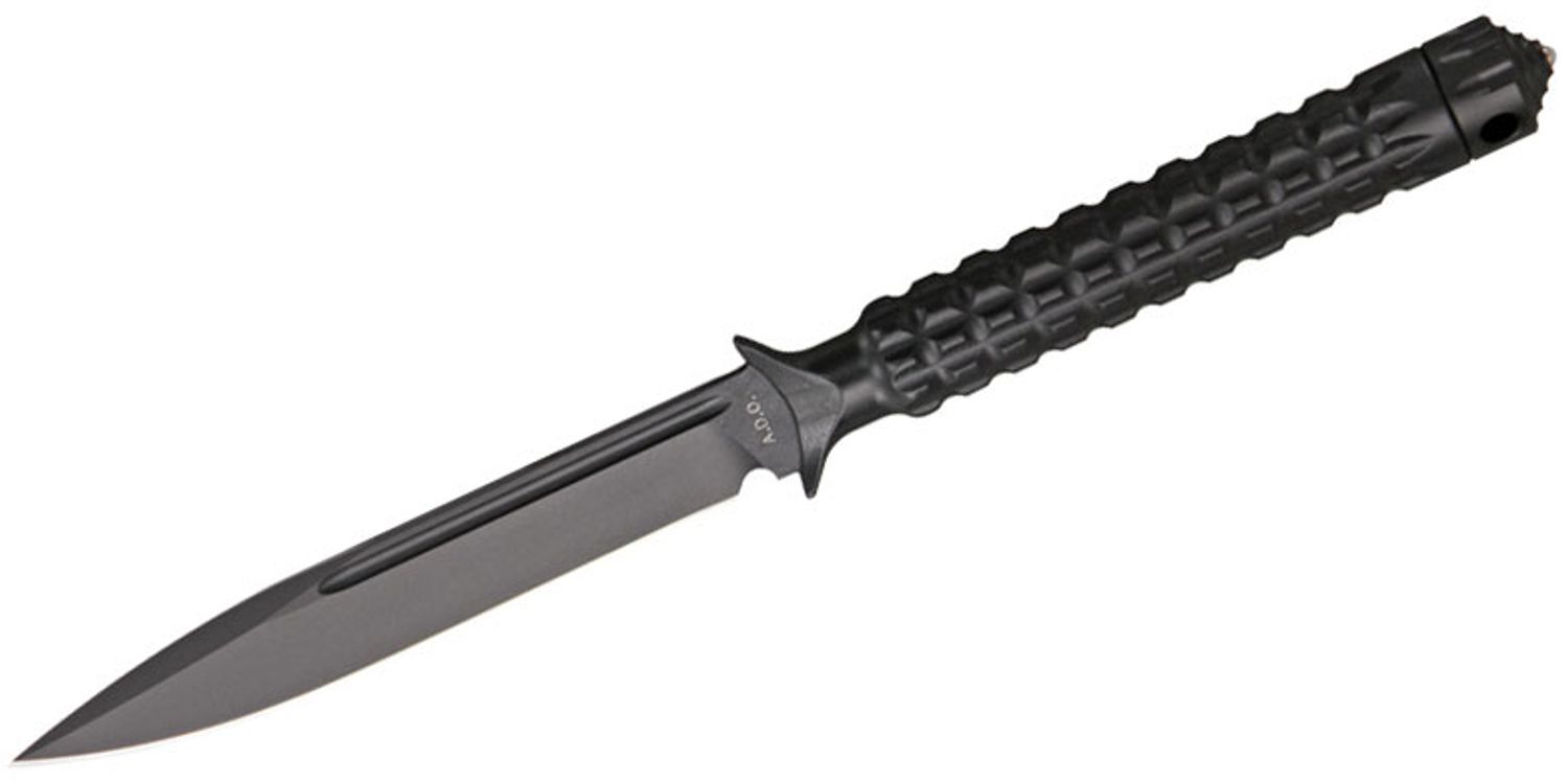 Microtech 116-1 Black Drop Point ADO Fixed 4.5