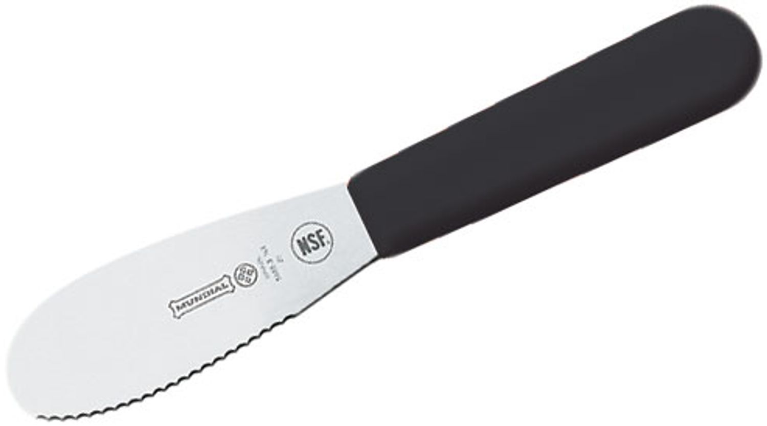 Mundial 3.5 Sandwich Spreader, Red Zytel Handles - KnifeCenter -  R5688E-31/2 - Discontinued