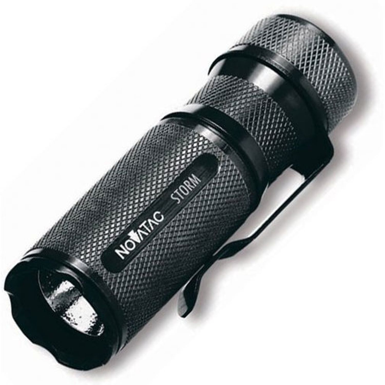 NovaTac Storm Tactical LED Flashlight 120 Max Lumens, Black Body -  KnifeCenter - NTSTBK - Discontinued