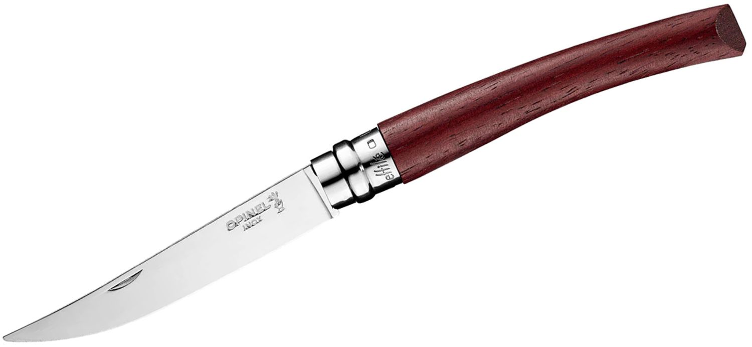 Opinel  No.08 Stainless Steel Pocket Knife - Padouk - OPINEL USA