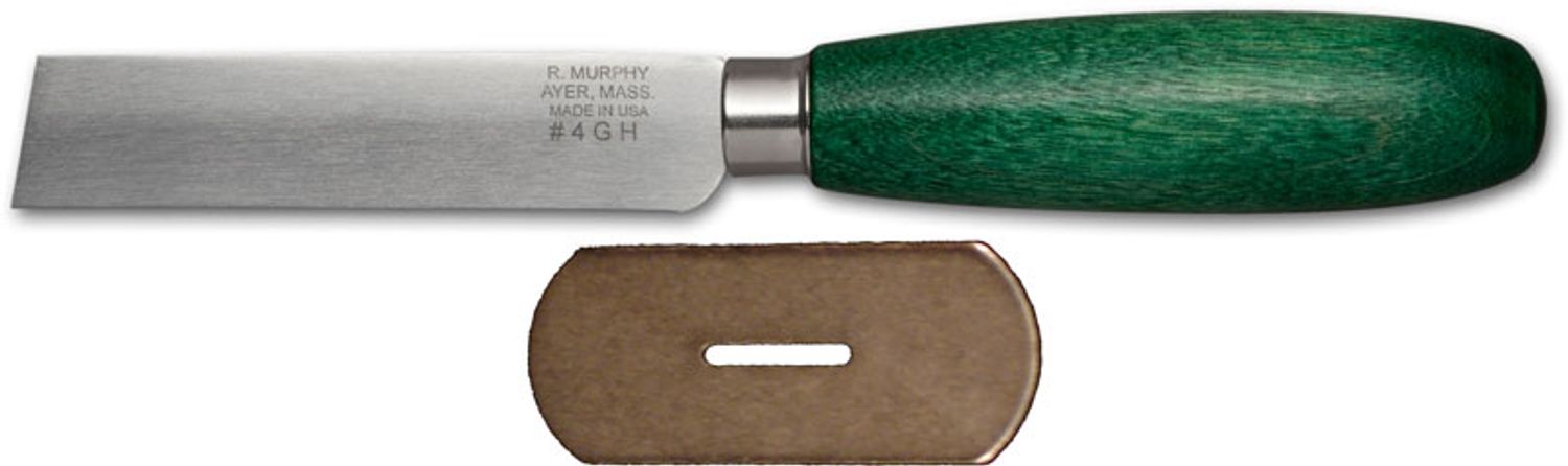 Square Point Shoe Knife: 3-3/8 Inch Blade
