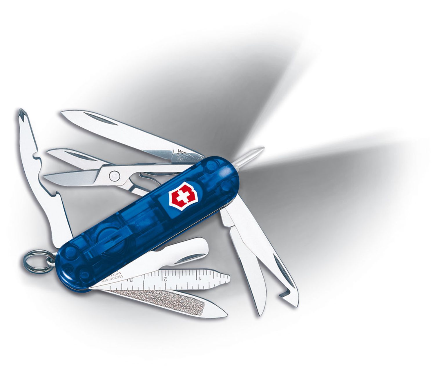 Victorinox  Victorinox Swiss Army Knives 53979 Midnite MiniChamp -  Translucent Sapphire