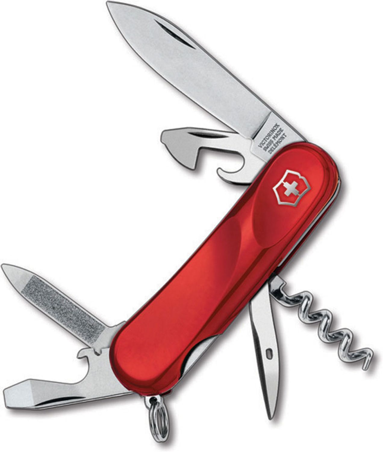 Victorinox Swiss Army Knife Evolution 10 Red 2.3803.EUS2 13 Function New In Box 