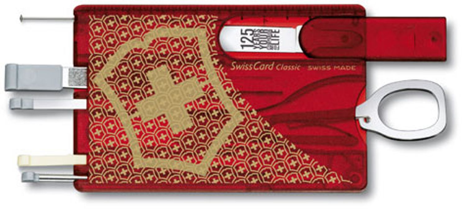 Victorinox 125th Anniversary Jubilee Series SwissCard 125 years 125 anni 125 th 