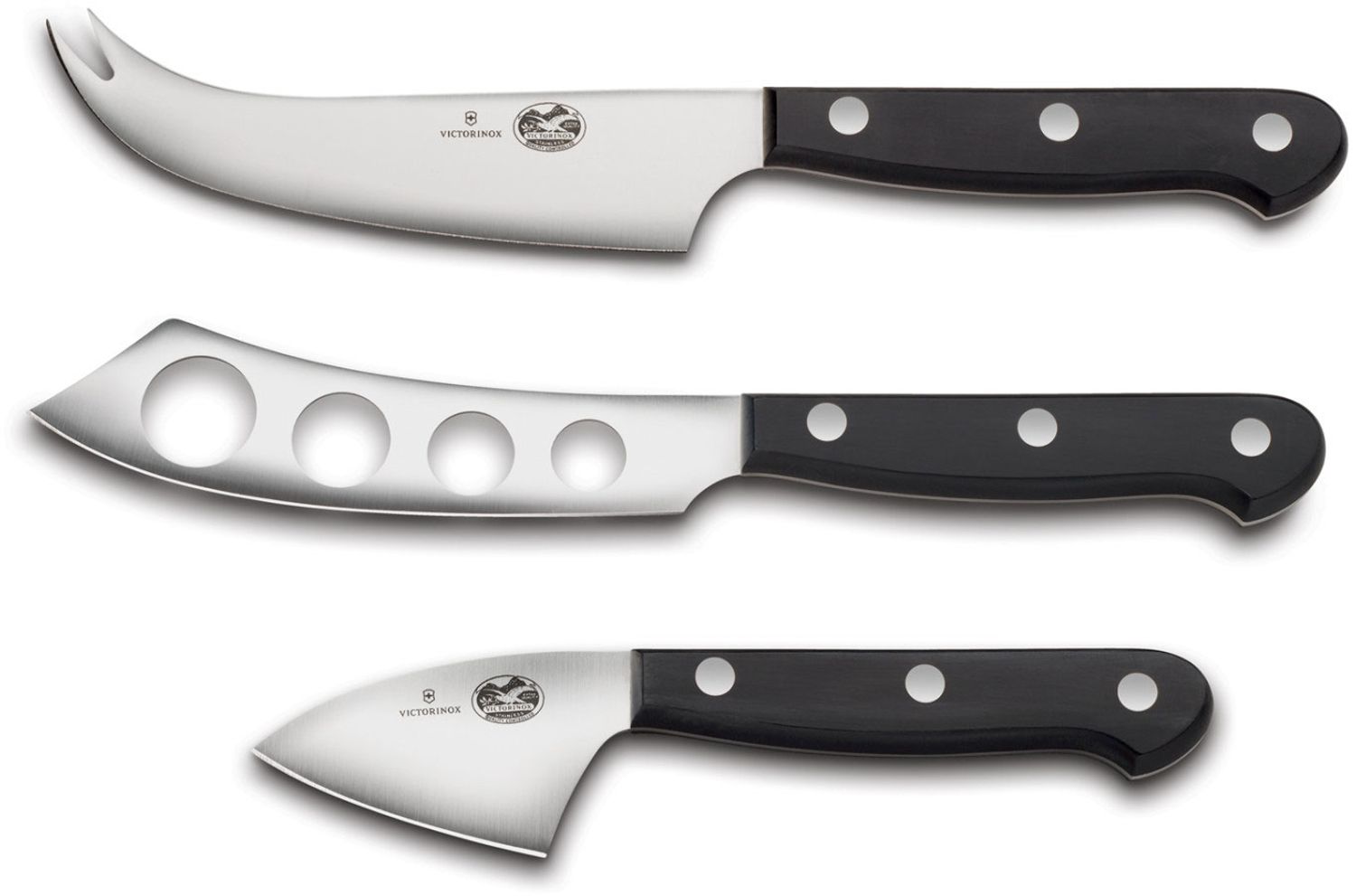 Zwilling J.A. Henckels 3-Piece Cheese Knife Set, Stainless Steel