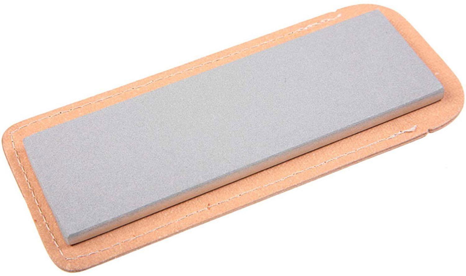 Eze-Lap Fine 2x6, Diamond Sharpening Stone, Leather Pouch