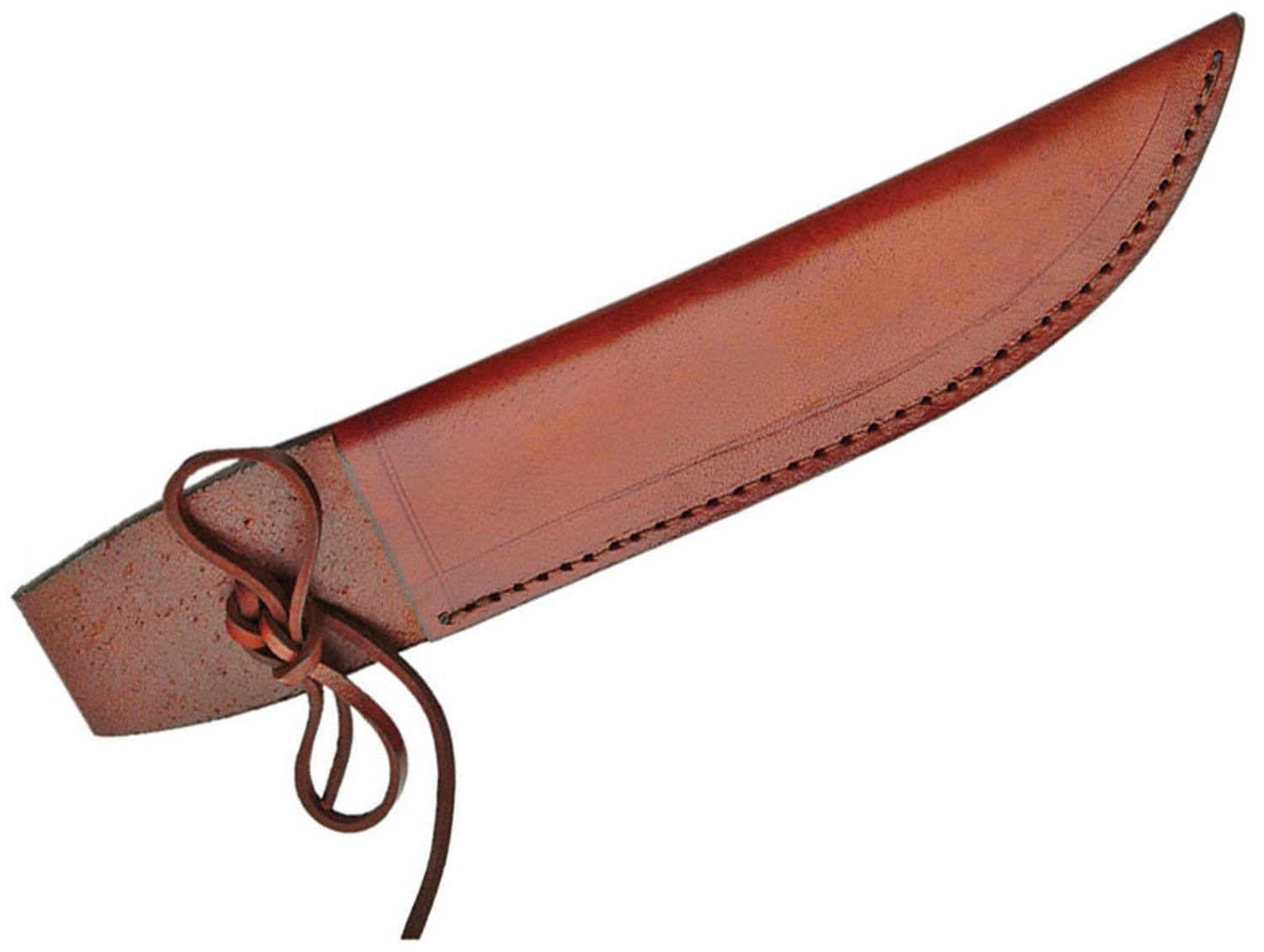 Basketweave Leather Sheath (Natural) Fits up to 4 Fixed Blade