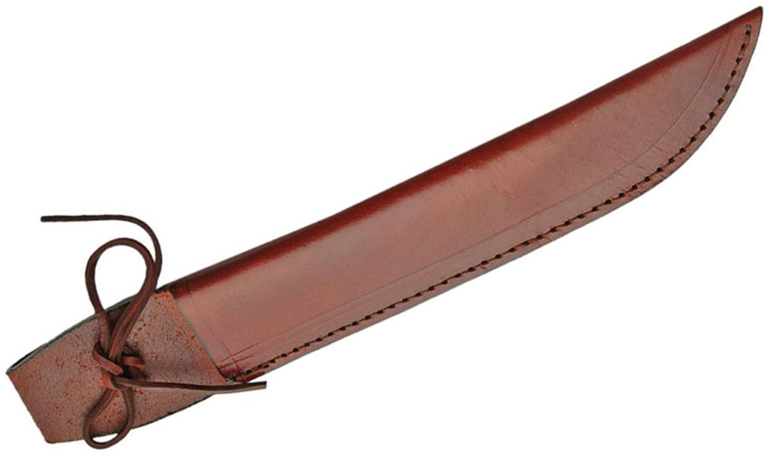 Brown Leather Sheath, Fits Most Fixed Blades Up to 5 - KnifeCenter - SH1161