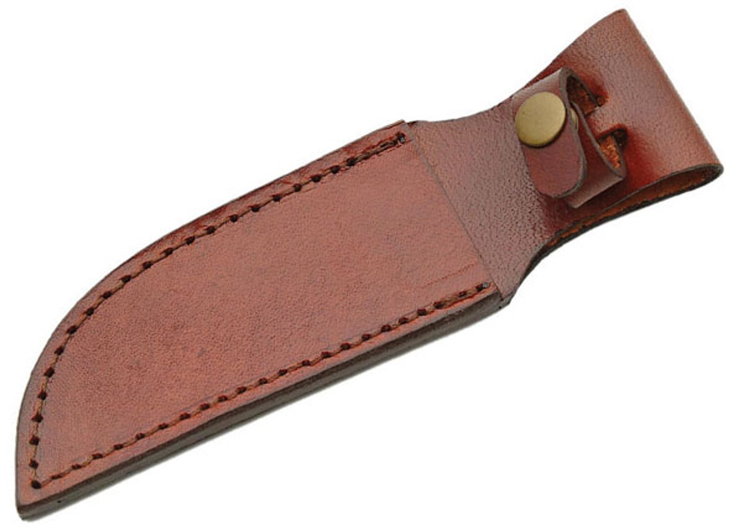 Brown Leather Sheath, Fits Most Fixed Blades Up to 5 - KnifeCenter - SH1161