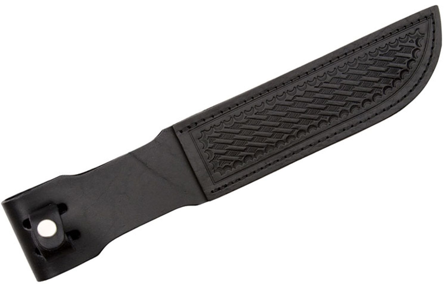 Sheath --- Leather - Black - (4 inch blades)
