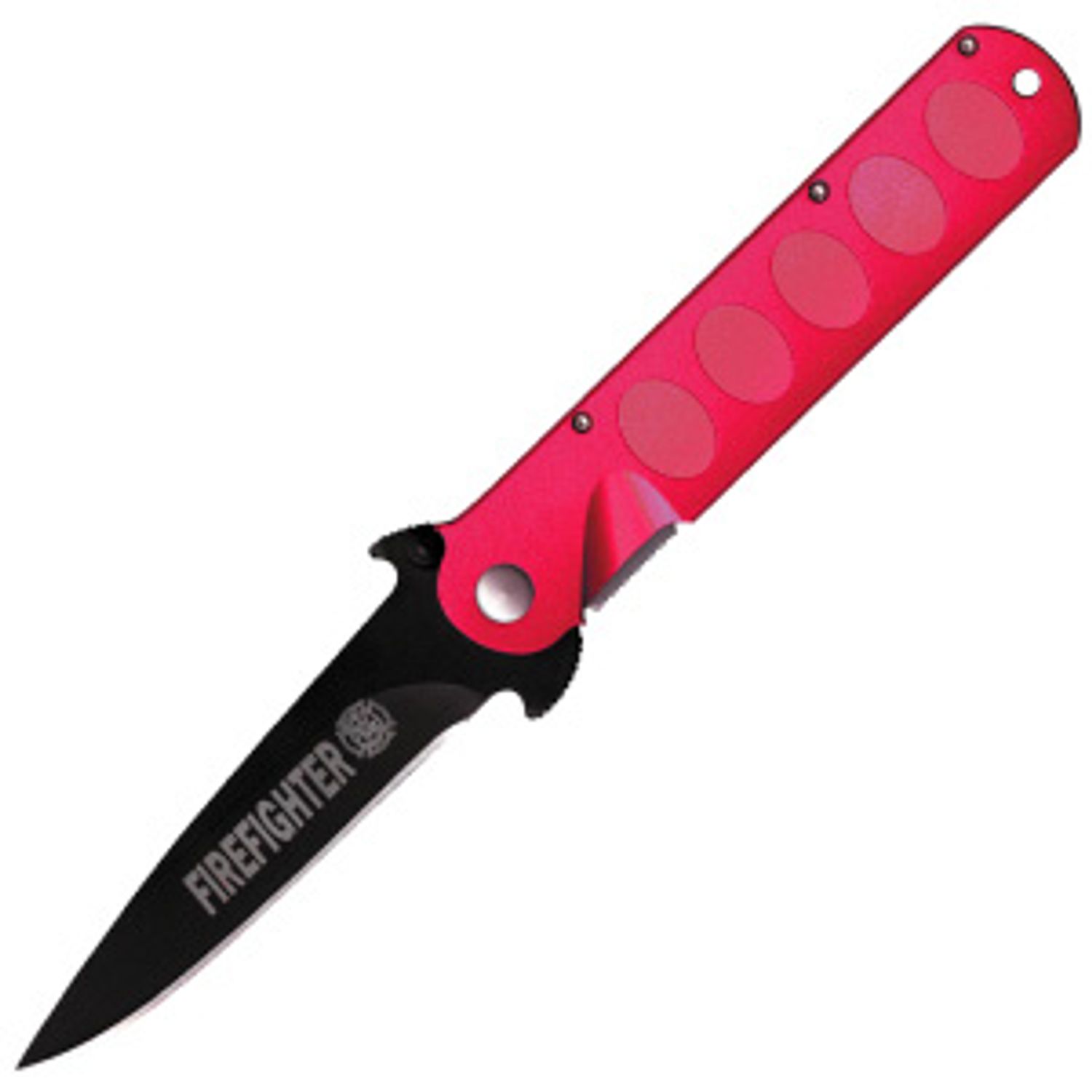 Smith & Wesson Plain Edge Firefighter Issue Locking Liner Folder ...