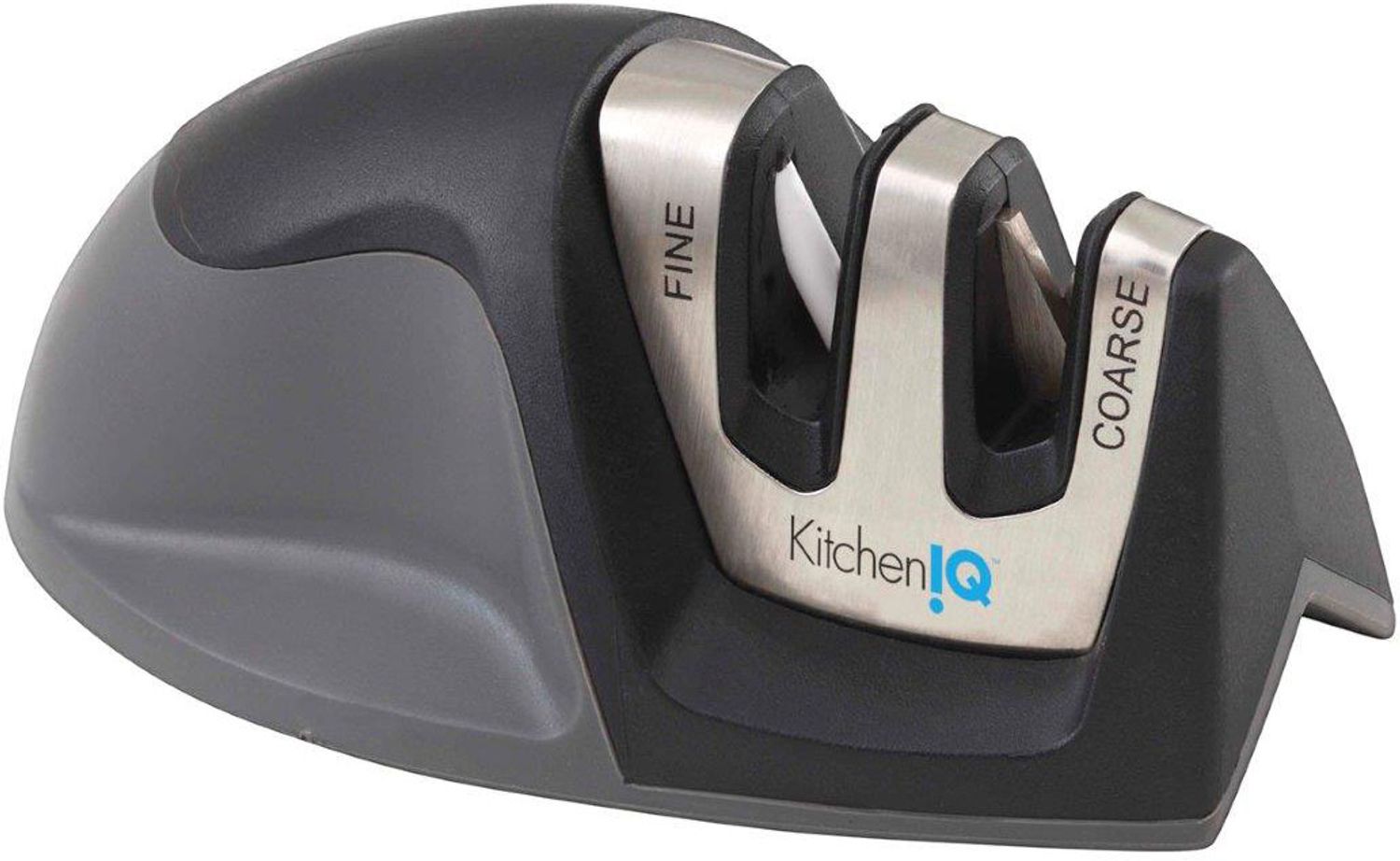 KitchenIQ by Smith's 50009 Edge Grip 2-Step Knife Sharpener - KnifeCenter