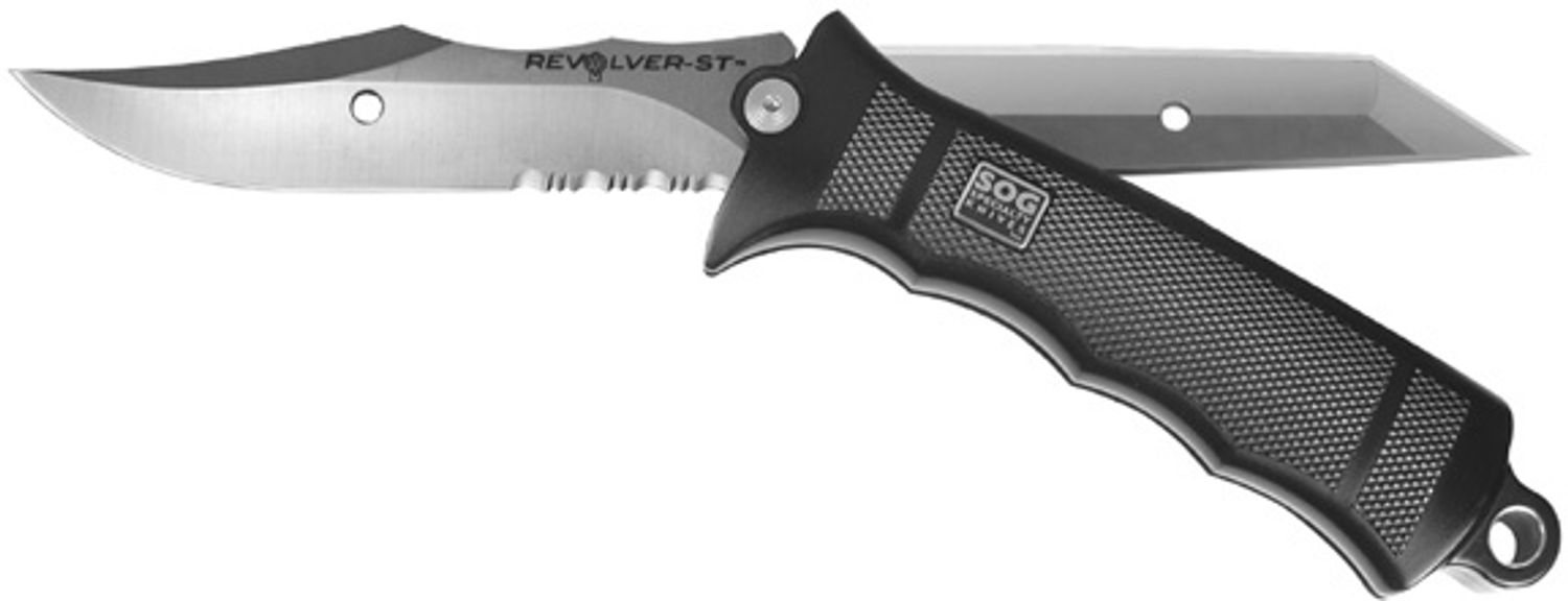 爆買い！希少なUSA製 オリジナル SOG Seal Revolver ハンティングナイフ、狩猟刀