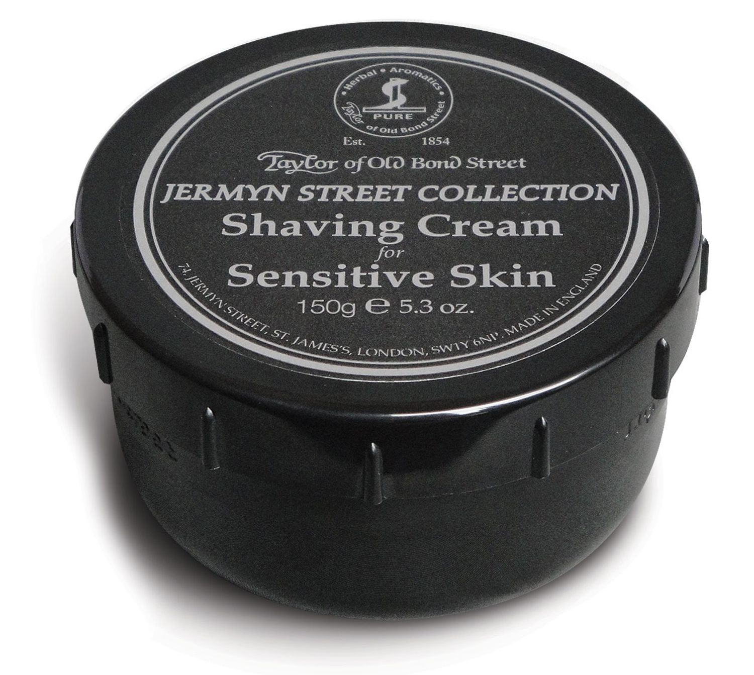 Taylor of Old Bond Street Jermyn Street Collection Shaving Cream for Sensitive  Skin 5.3 oz (150g) - KnifeCenter - 01014