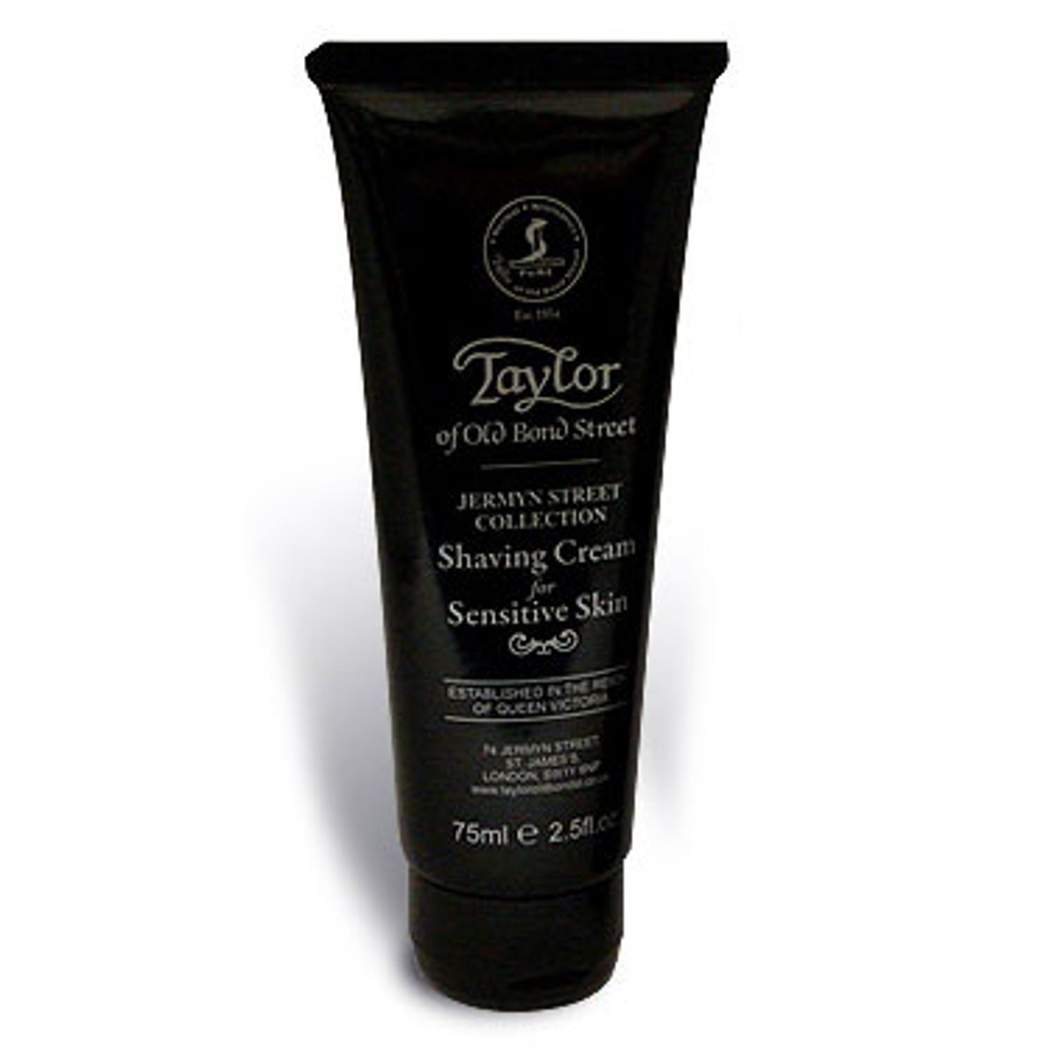 Taylor of Old Bond Street Jermyn Street Collection Shaving Cream for Sensitive  Skin 2.5 oz (75ml) - KnifeCenter - 01047